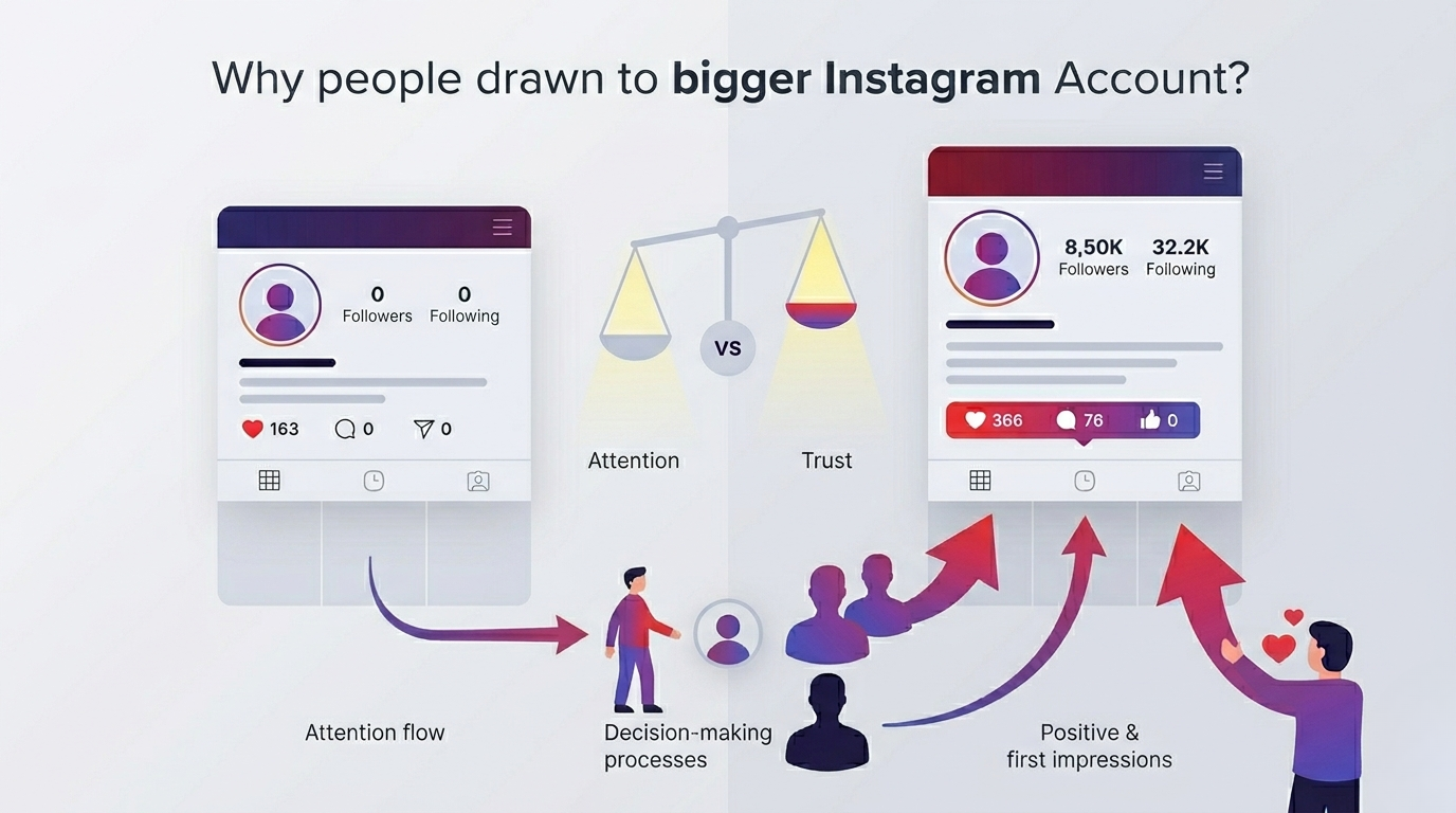 Why creators and businesses choose to buy Instagram followers for attention and trust.